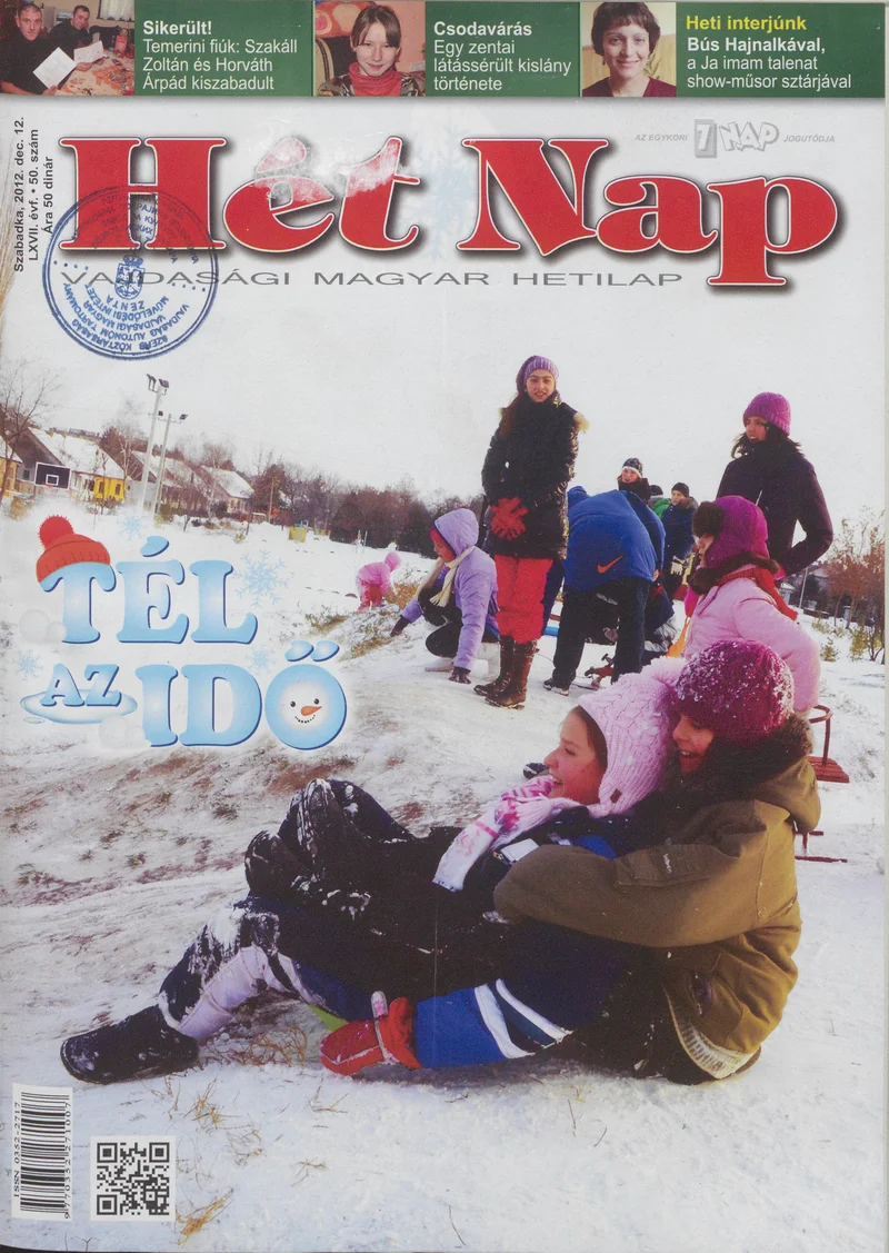 7 Nap, 67. évf. 2012. december 12. 50. sz.