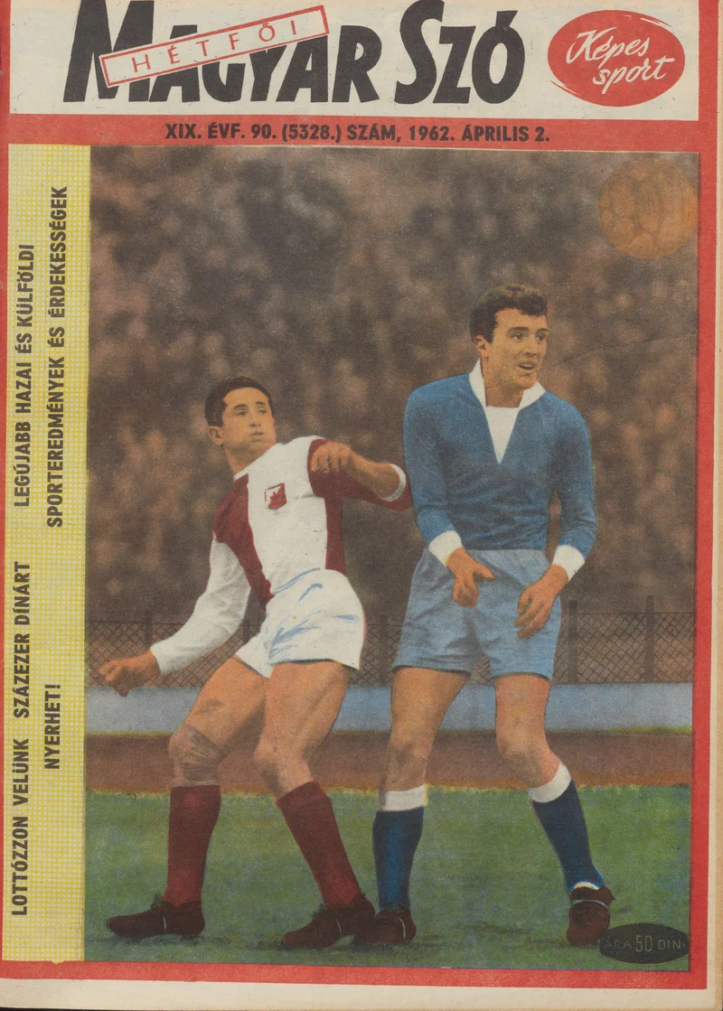 Hétfői Magyar Szó, 19. évf. 1962. április 2. 90. sz.