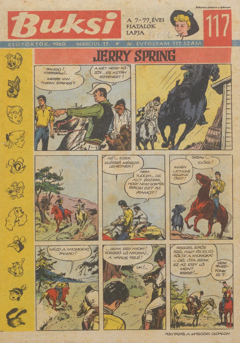 Buksi, 4. évf. 1960. március 17. 117. sz.