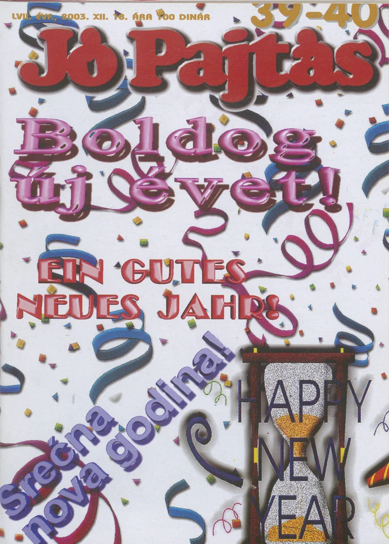 Jó Pajtás, 57. évf. 2003. december 18. 39–40. sz.