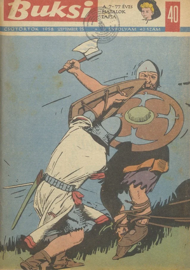 Buksi, 2. évf. 1958. szeptember 25. 40. sz.