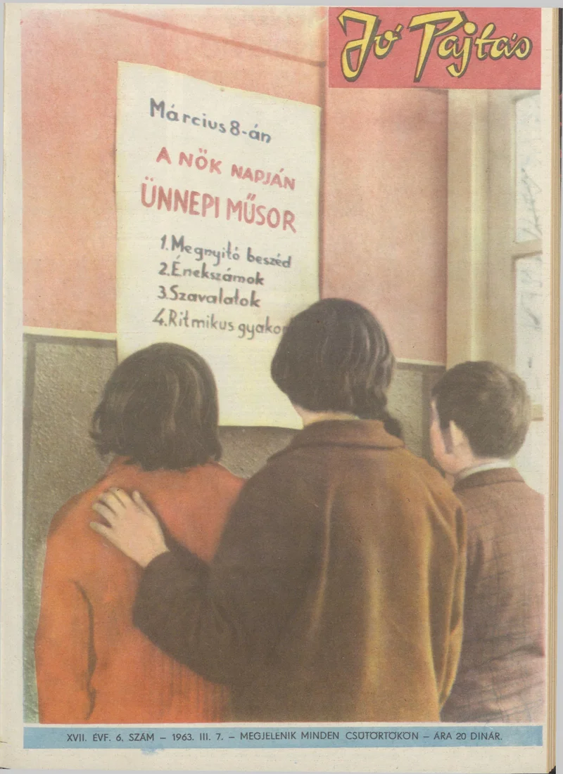 Jó Pajtás, 17. évf. 1963. március 7. 6. sz.