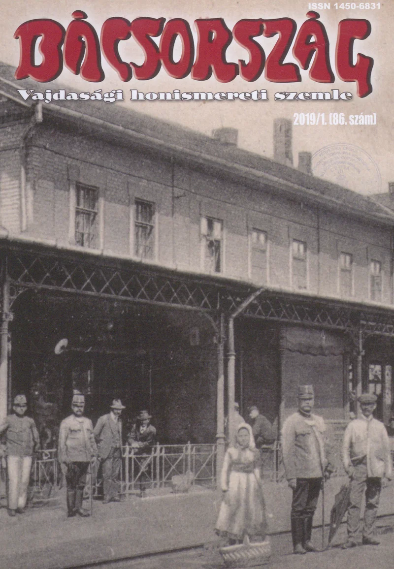 Bácsország, 25. évf. 2019. 1. sz.