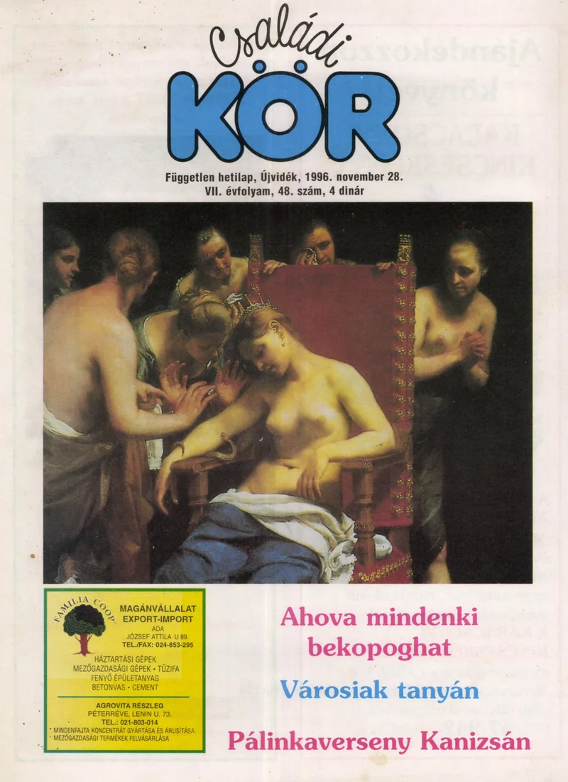 Családi Kör, 7. évf. 1996. november 28. 48. sz.