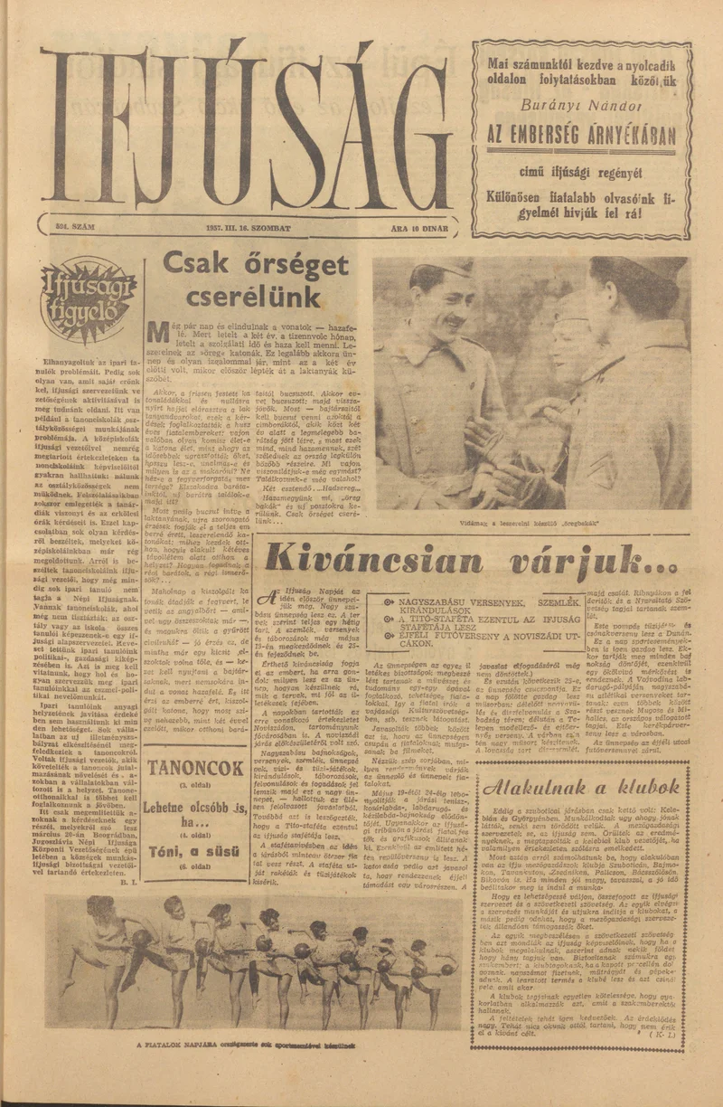 Ifjúság, 13. évf. 1957. március 16. 594. sz.