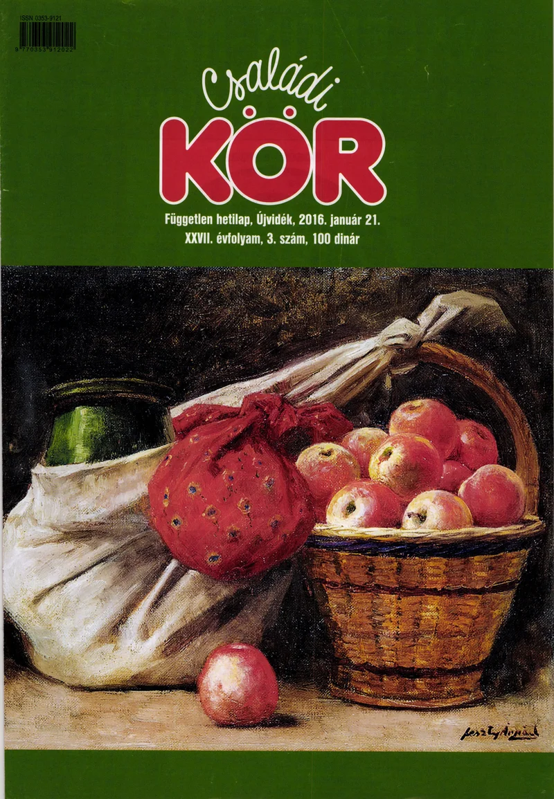Családi Kör, 27. évf. 2016. január 21. 3. sz.