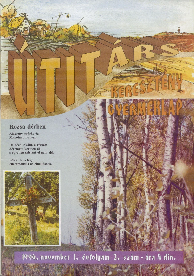Útitárs, 1. évf. 1996. november. 2. sz.