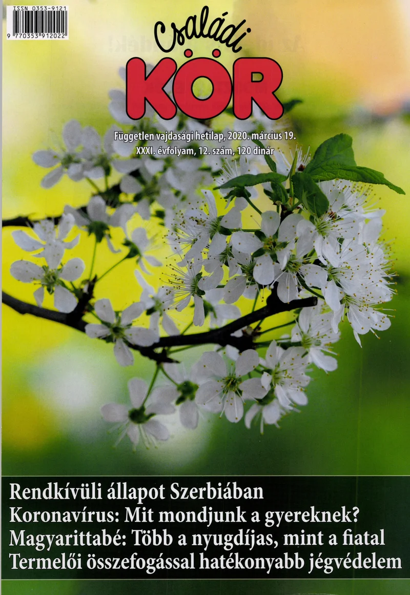 Családi Kör, 31. évf. 2020. március 19. 12. sz.