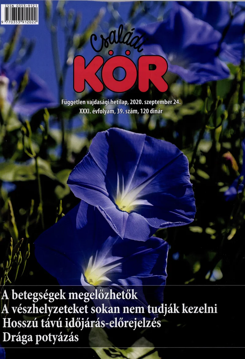 Családi Kör, 31. évf. 2020. szeptember 24. 39. sz.