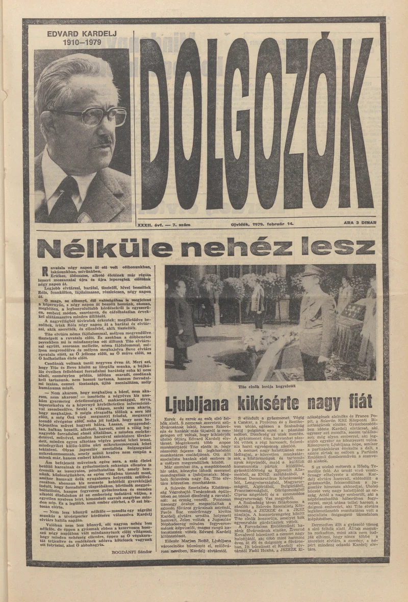 Dolgozók, 33. évf. 1979. február 14. 7. sz.