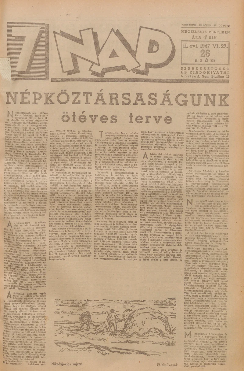 7 Nap, 2. évf. 1947. június 27. 26. sz. 1–10. oldal