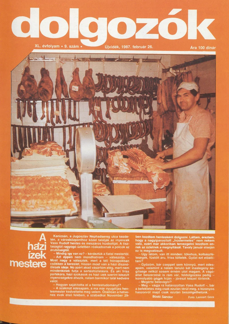 Dolgozók, 41. évf. 1987. február 26. 9. sz.