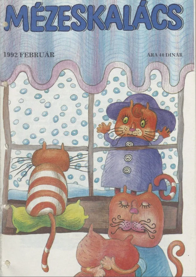 Mézeskalács, 40. évf. 1992. február. 2. sz.