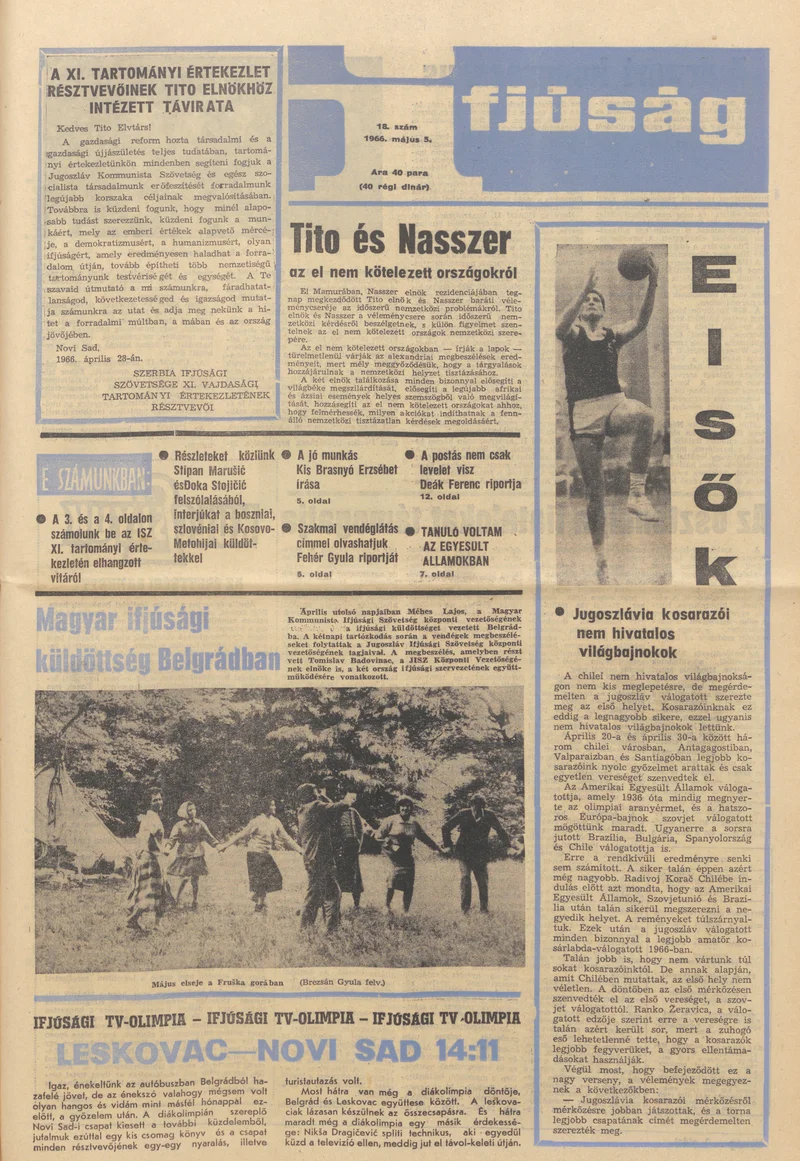 Ifjúság, 22. évf. 1966. május 5. 18. sz.