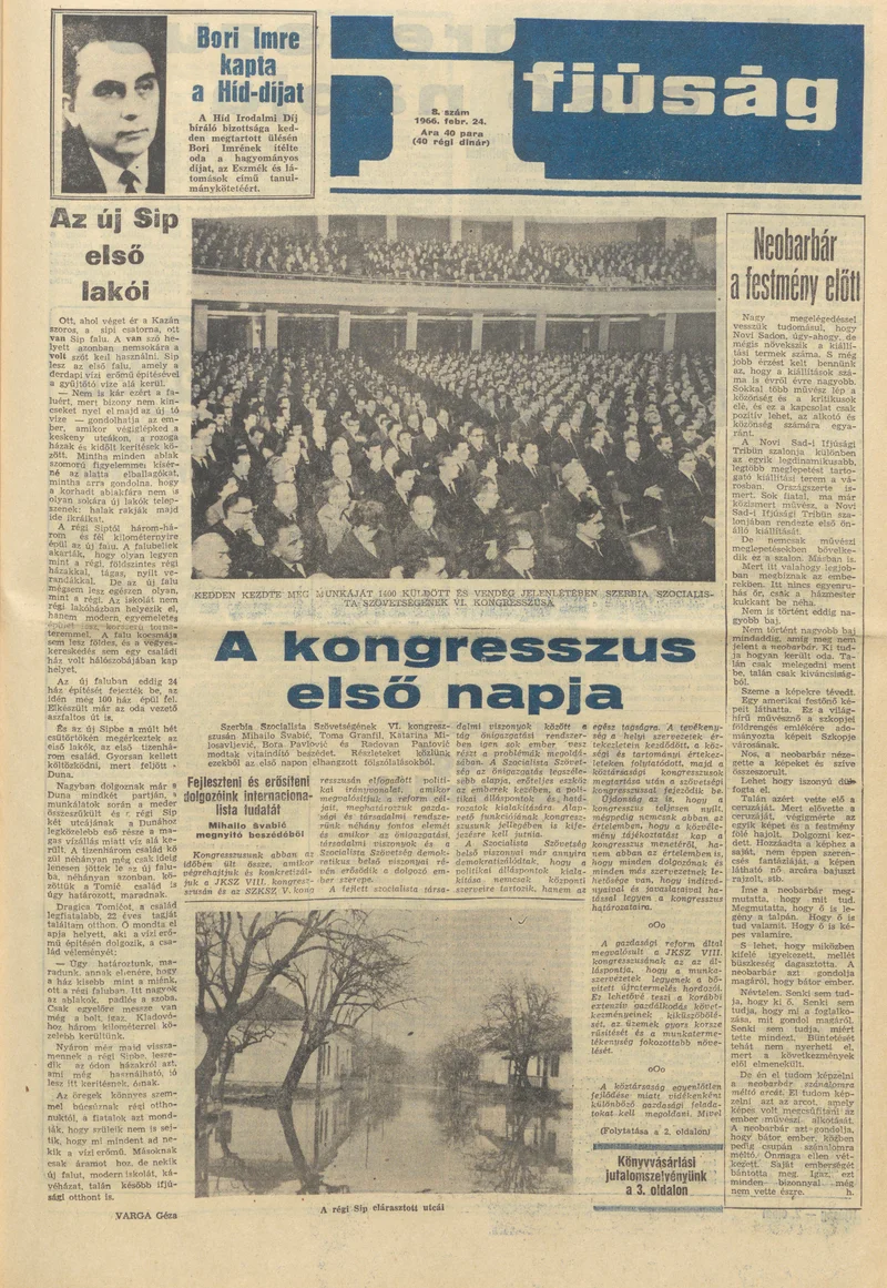 Ifjúság, 22. évf. 1966. február 24. 8. sz.
