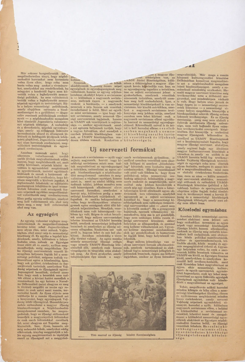 Ifjúság Szava, 1. évf. 1945. június 7. 5. sz.
