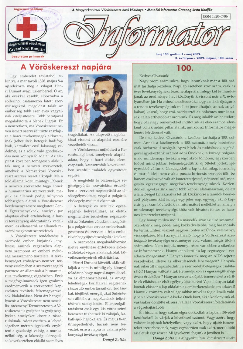 Informator, 10. évf. 2009. május 1. 100. sz.