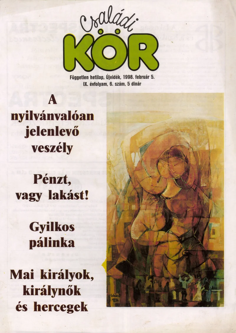Családi Kör, 9. évf. 1998. február 5. 6. sz.