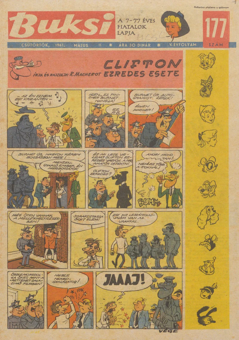 Buksi, 5. évf. 1961. május 10. 177. sz.