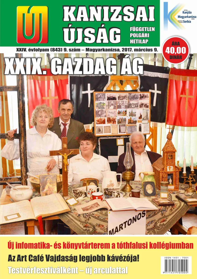 Új Kanizsai Újság, 24. évf. 2017. március 9. 9. sz.