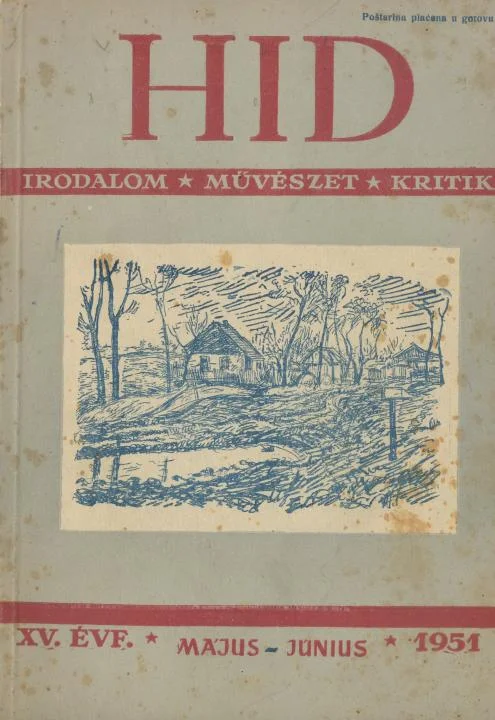 Híd, 15. évf. 1951. május – június. 5. sz. 289–384. oldal