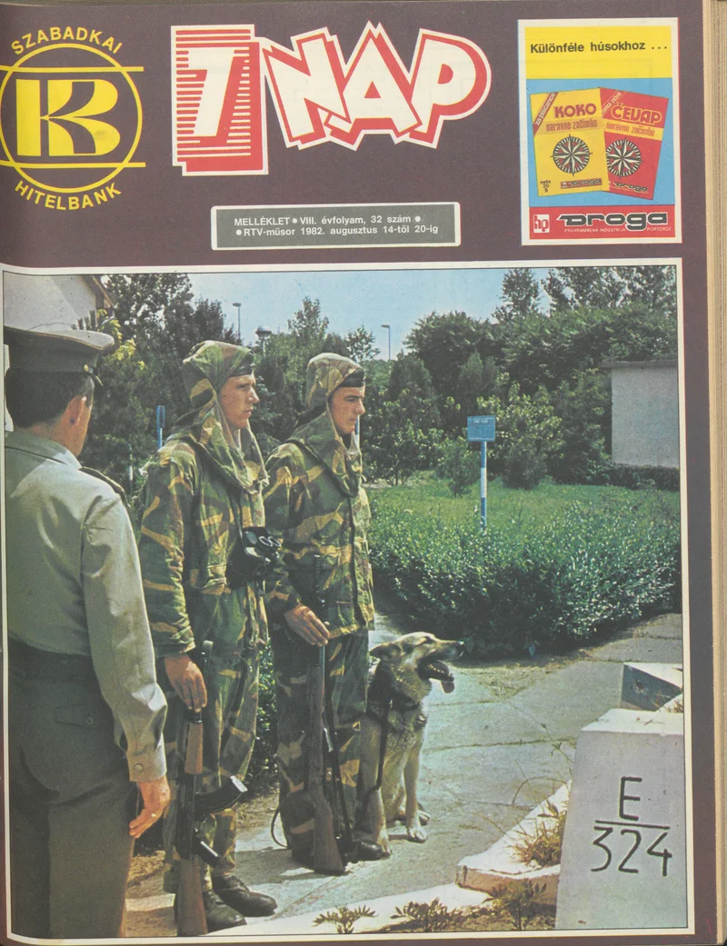 7 Nap melléklet, 8. évf. 1982. augusztus 14. – 20. 33. sz.