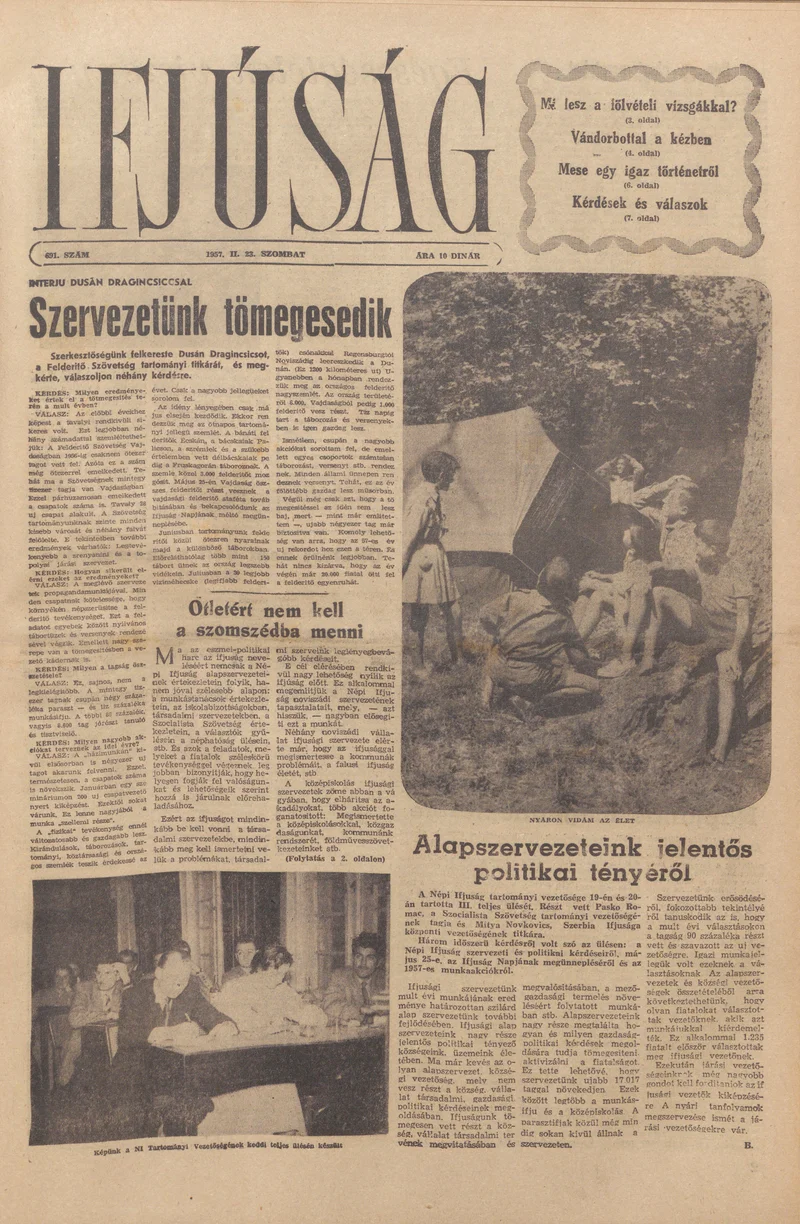 Ifjúság, 13. évf. 1957. február 23. 591. sz.