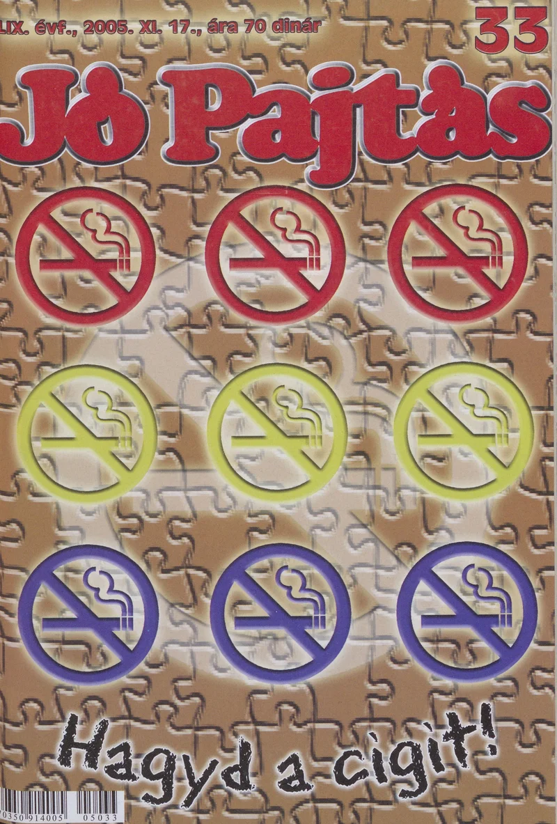 Jó Pajtás, 59. évf. 2005. november 17. 33. sz.