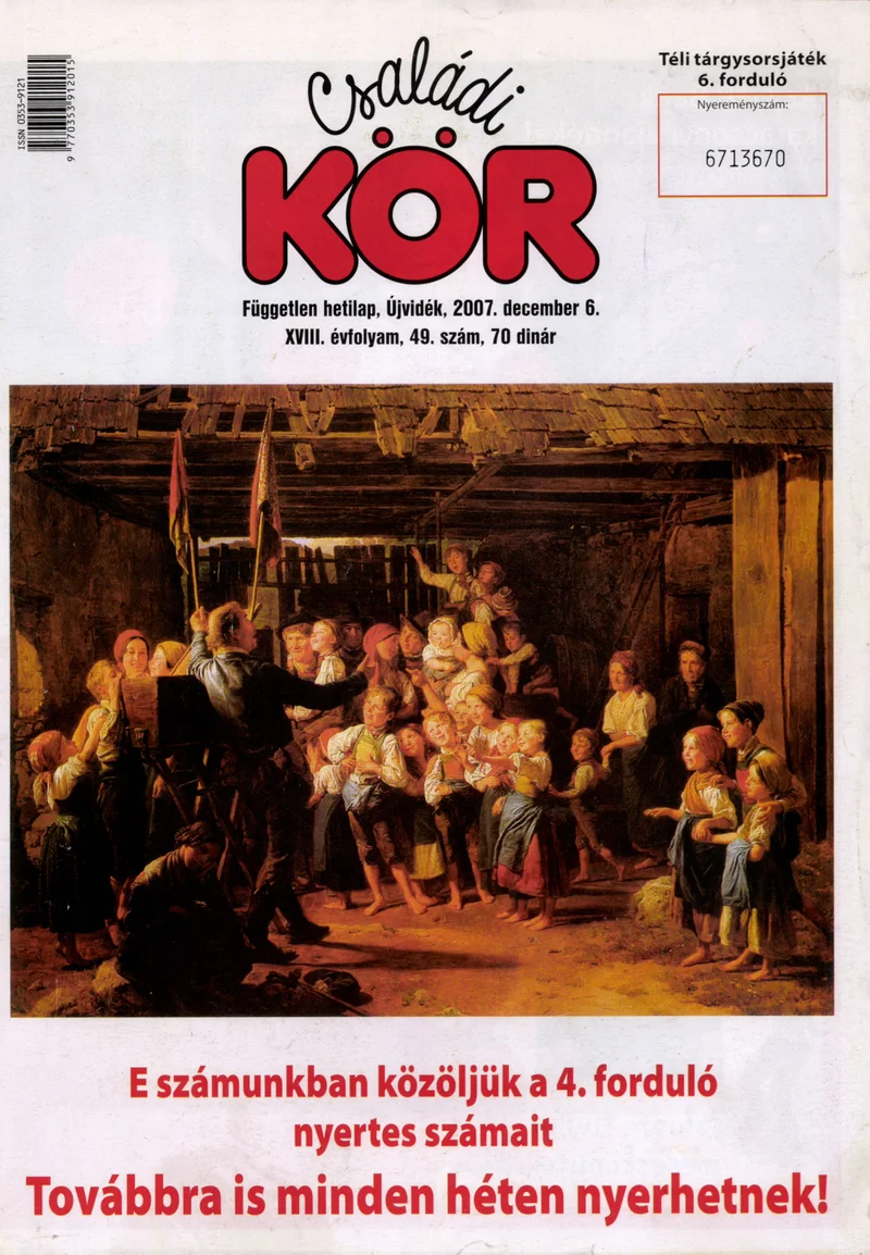 Családi Kör, 18. évf. 2007. december 6. 49. sz.