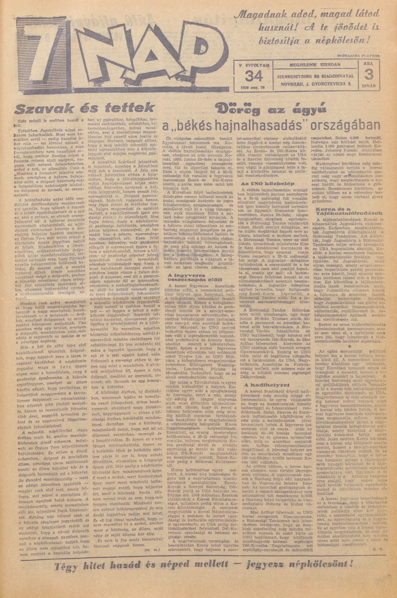 7 Nap, 5. évf. 1950. augusztus 30. 34. sz.