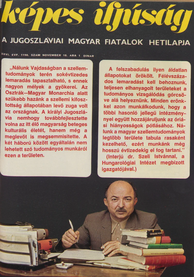 Képes Ifjúság, 26. évf. 1970. november 18. 1190. sz.