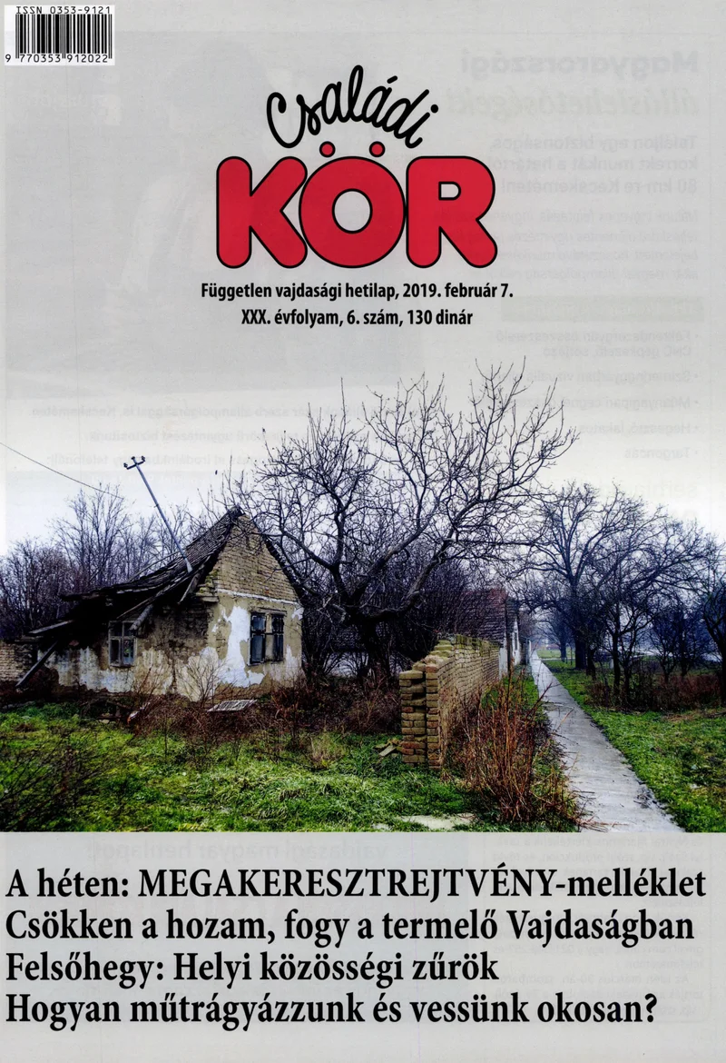 Családi Kör, 30. évf. 2019. február 7. 6. sz.