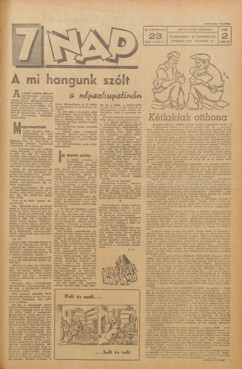 7 Nap, 3. évf. 1948. június 2. 23. sz. 1–4. oldal