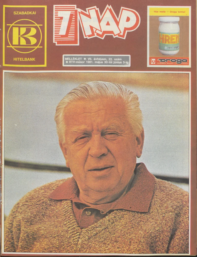 7 Nap melléklet, 7. évf. 1981. május 30. – június 5. 22. sz.