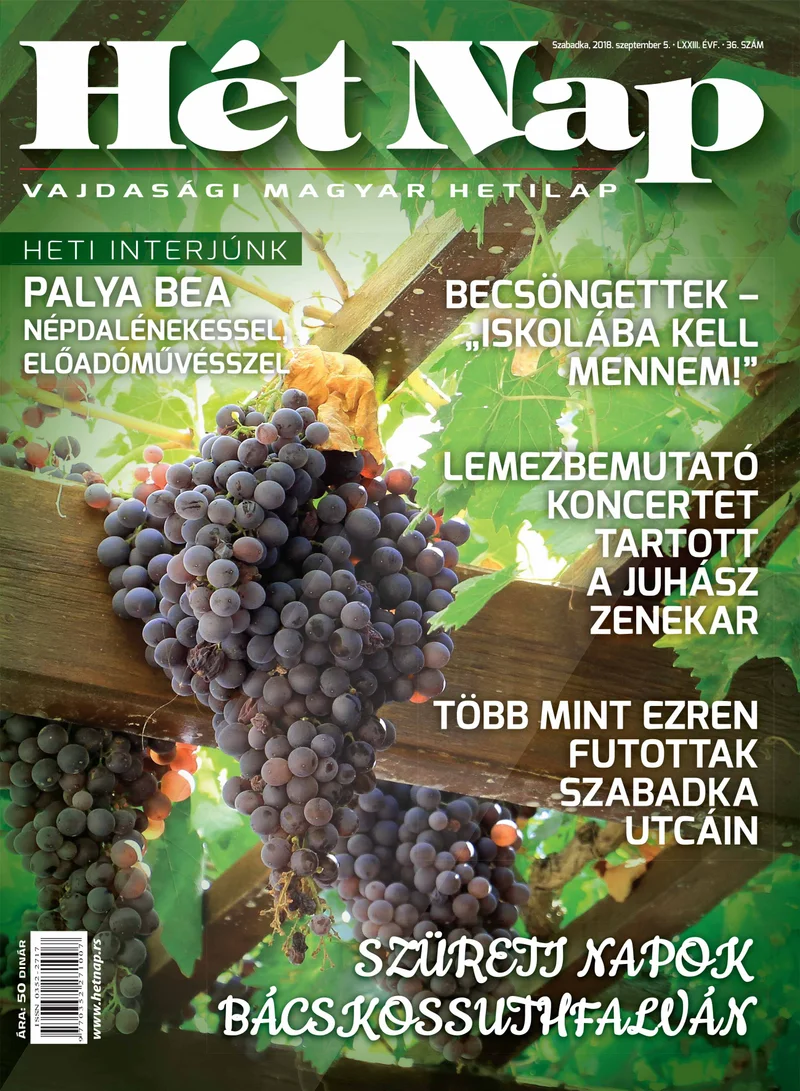 7 Nap, 73. évf. 2018. szeptember 5. 36. sz.