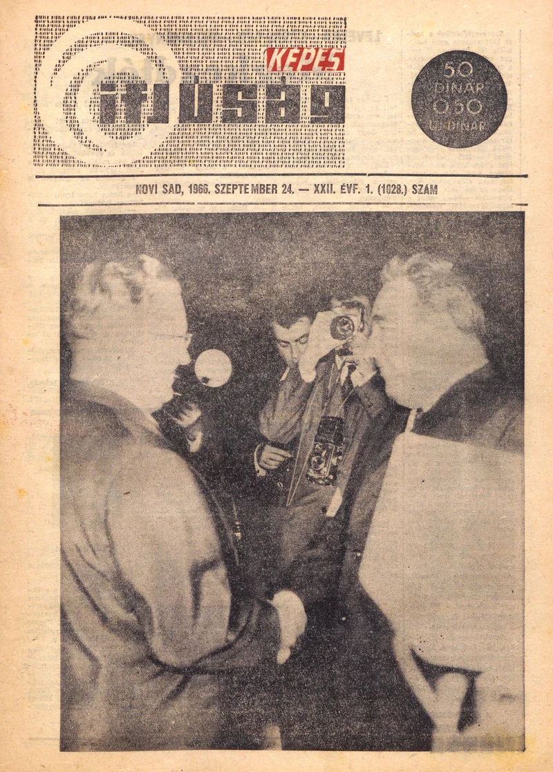 Képes Ifjúság, 22. évf. 1966. szeptember 24. 1. sz. 1–32. oldal