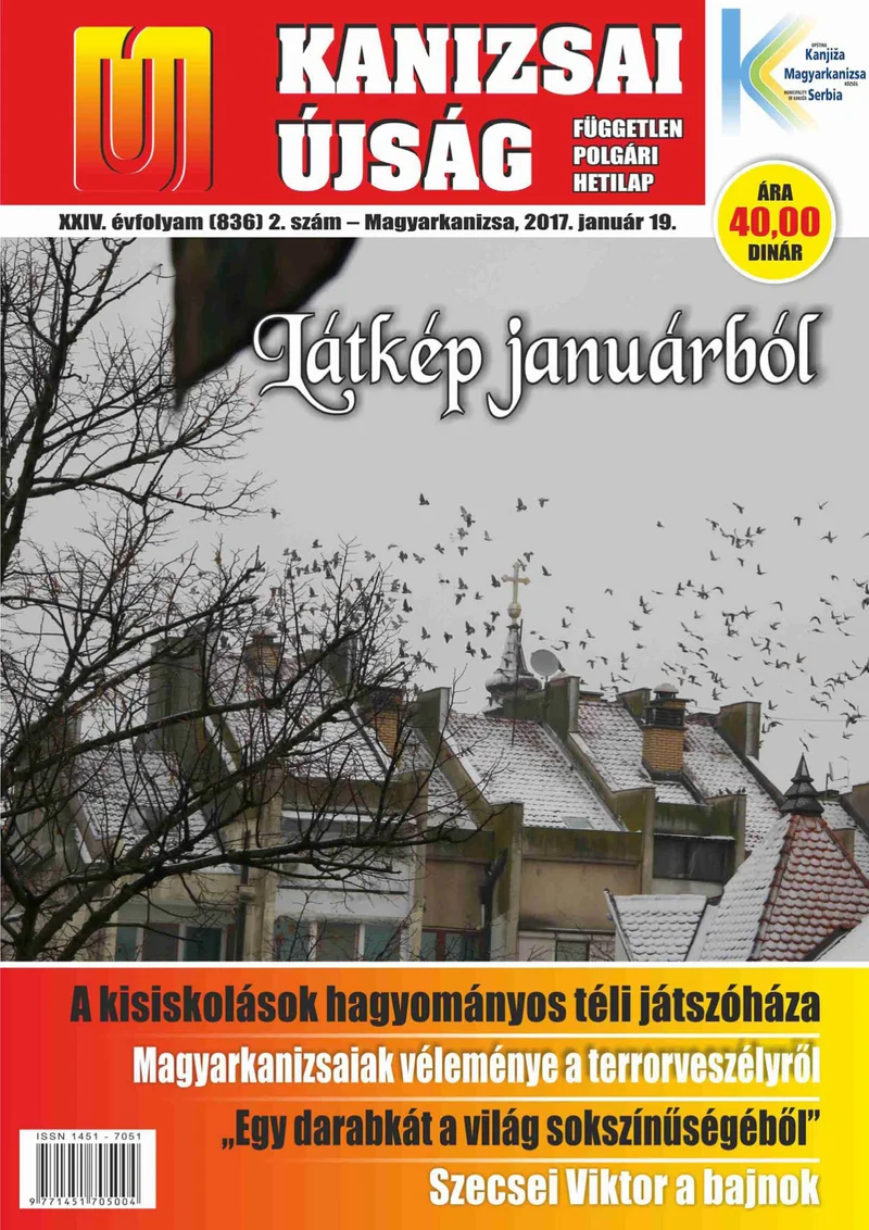 Új Kanizsai Újság, 24. évf. 2017. január 19. 2. sz.