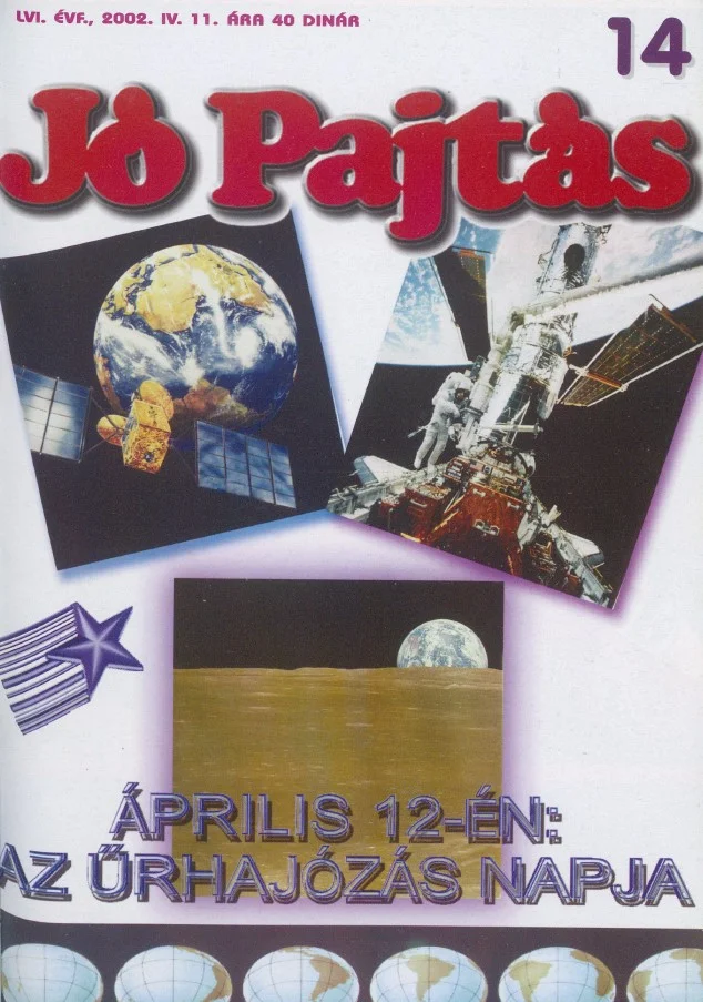 Jó Pajtás, 56. évf. 2002. április 11. 14. sz.