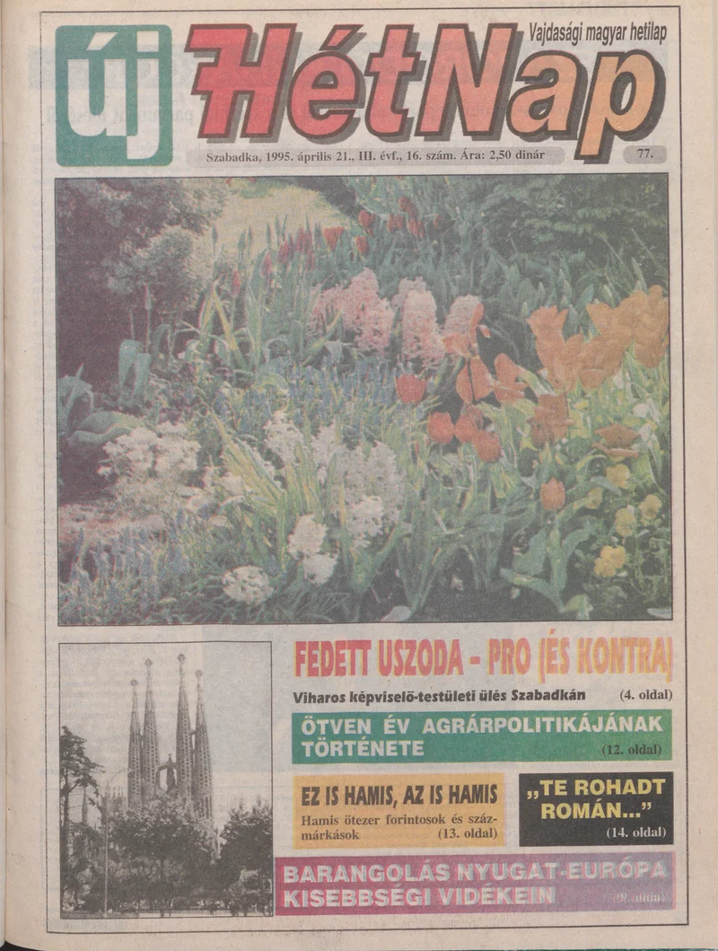 Új Hét Nap, 3. évf. 1995. április 21. 16. sz.