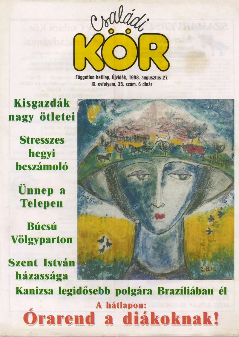Családi Kör, 9. évf. 1998. augusztus 27. 35. sz.