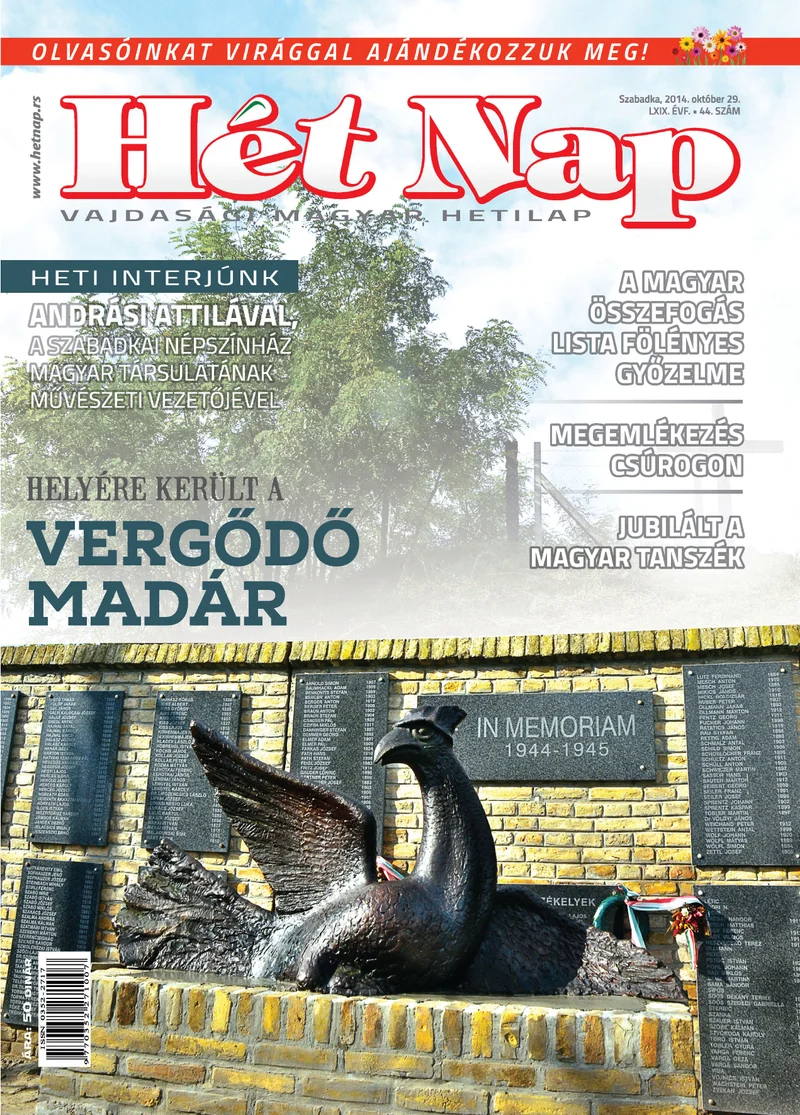 7 Nap, 69. évf. 2014. október 29. 44. sz.