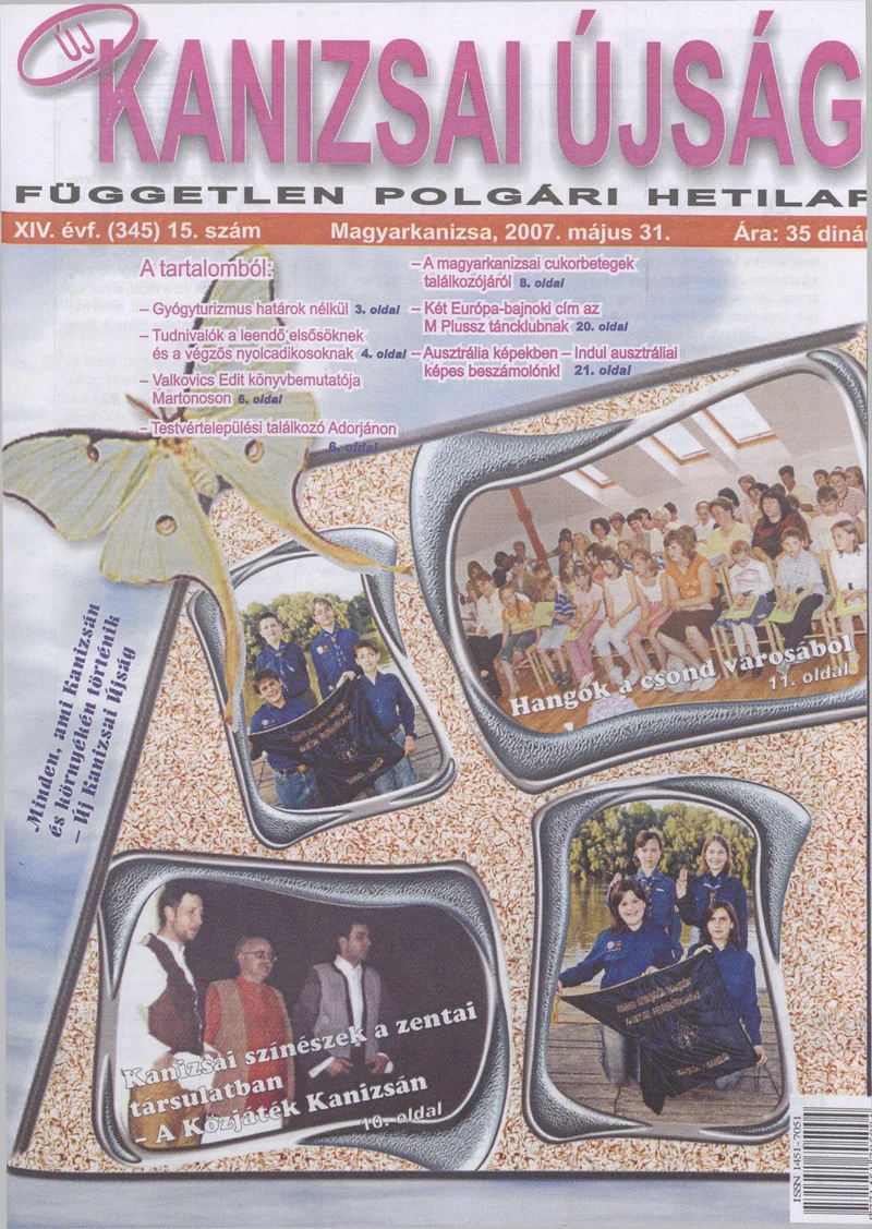 Új Kanizsai Újság, 14. évf. 2007. május 31. 15. sz.