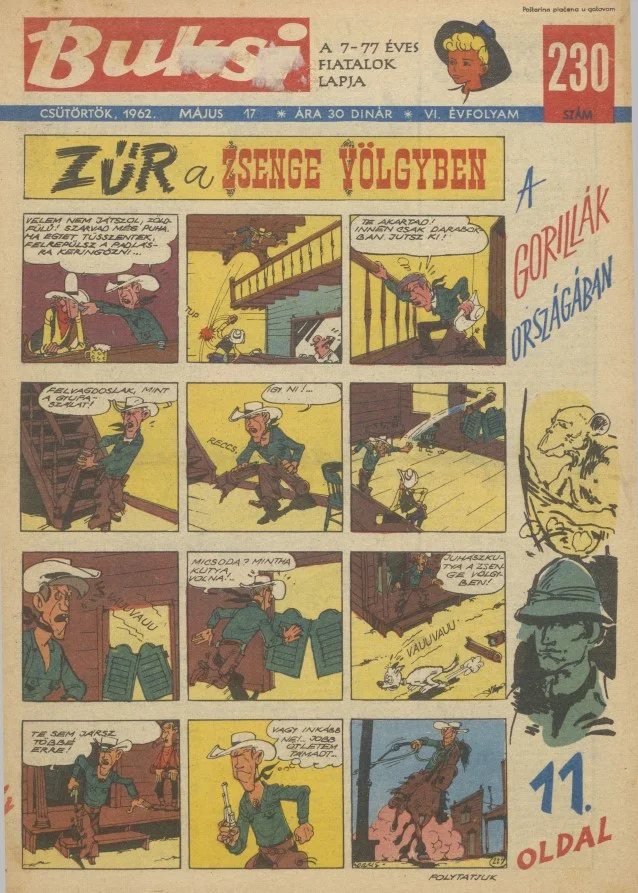 Buksi, 6. évf. 1962. május 17. 230. sz.