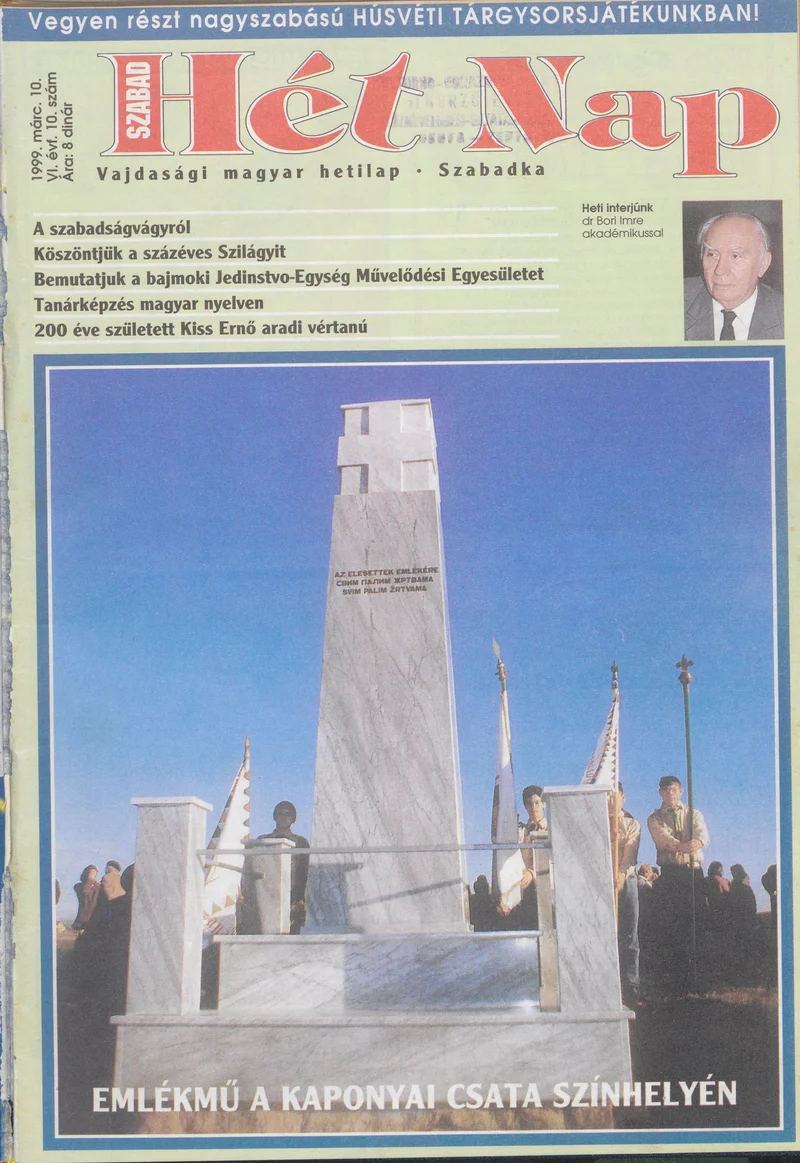 Szabad Hét Nap, 6. évf. 1999. március 10. 10. sz.