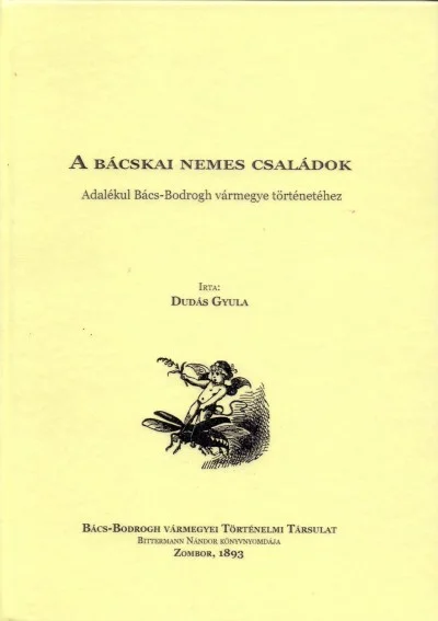 A bácskai nemes családok 