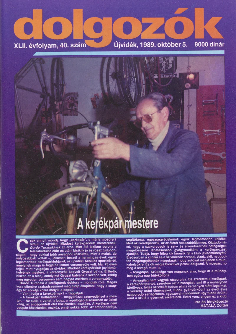 Dolgozók, 43. évf. 1989. október 5. 40. sz.