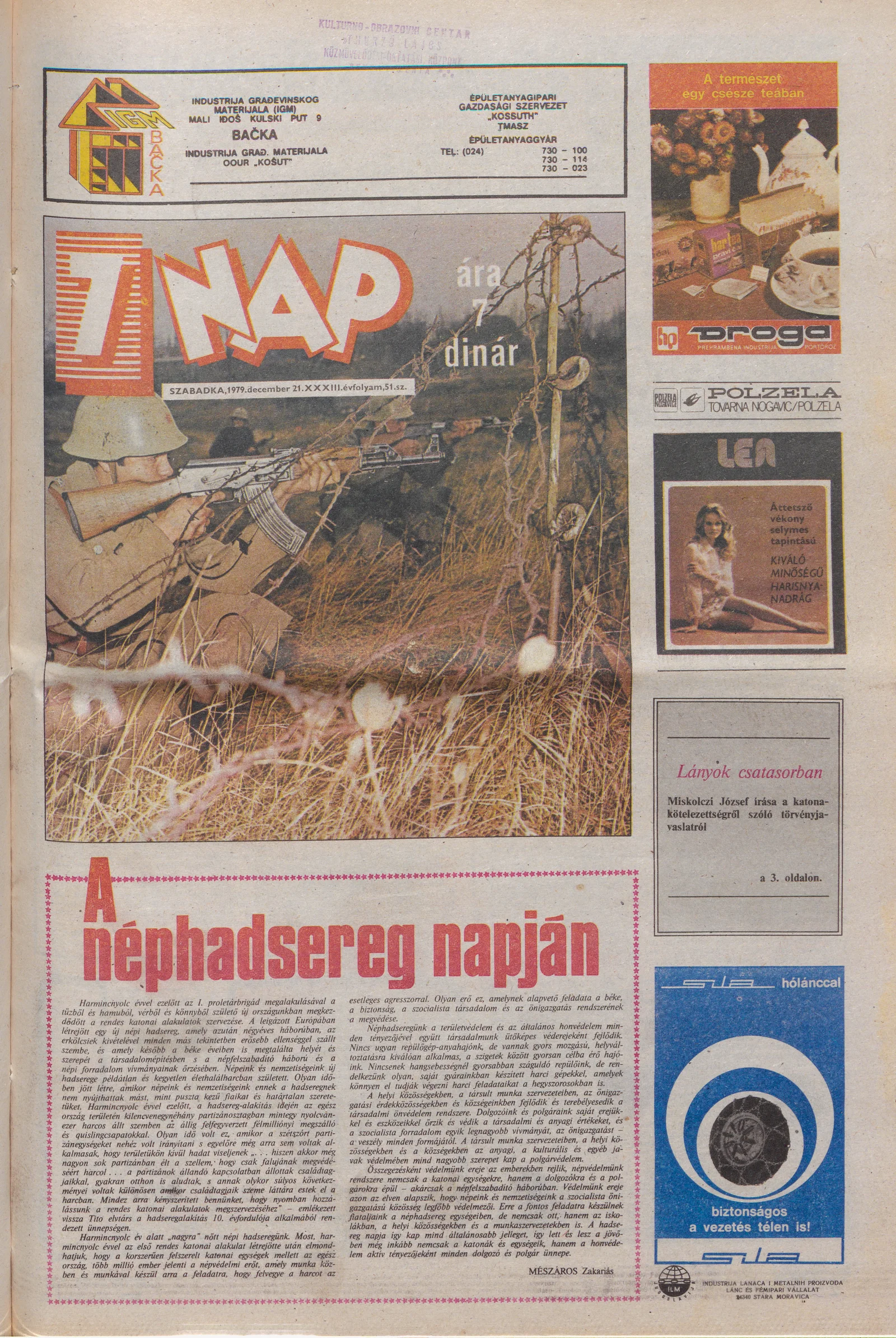 7 Nap, 34. évf. 1979. december 21. 51. sz. 1–24. oldal