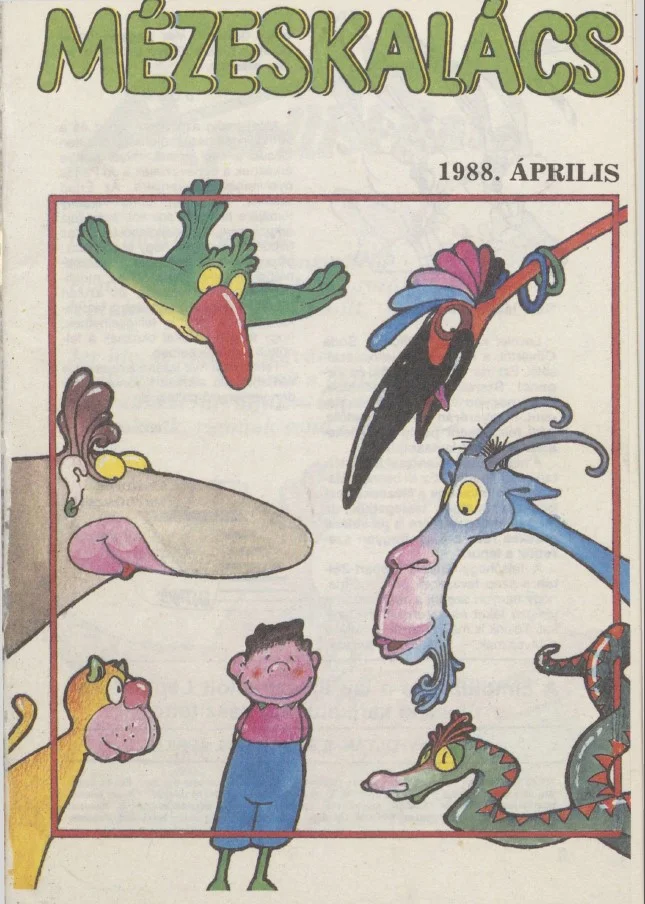 Mézeskalács, 36. évf. 1988. április. 4. sz.