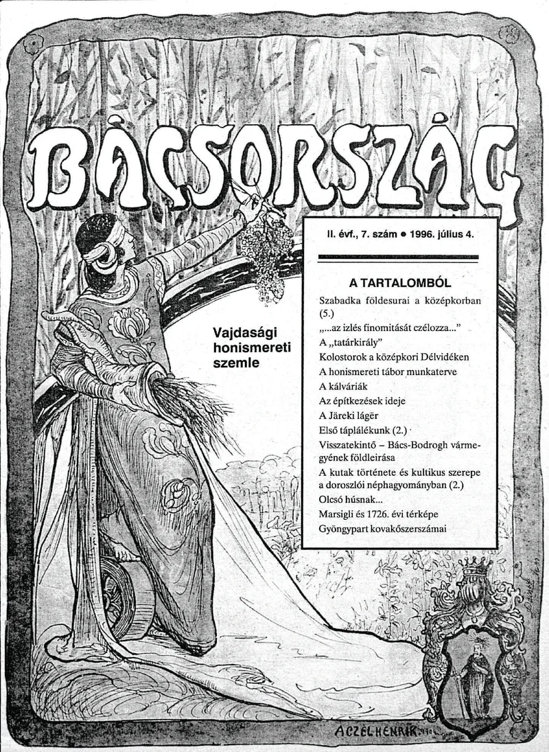Bácsország, 2. évf. 1996. július 4. 7. sz.