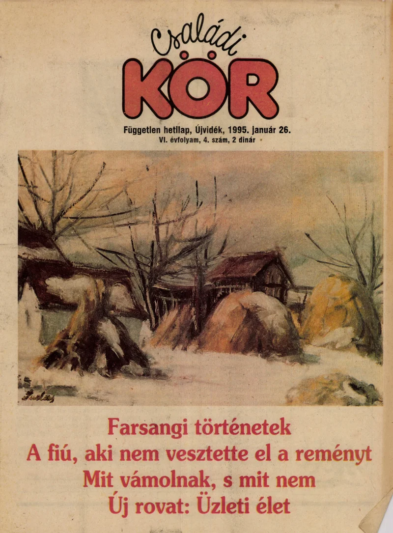 Családi Kör, 6. évf. 1995. január 26. 4. sz.